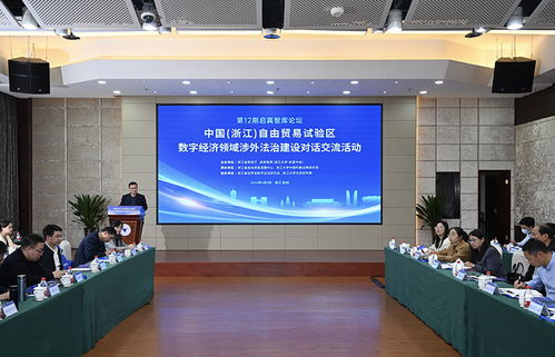 浙江自貿試驗區數字經濟涉外法治對話在杭啟幕 共商文化藝術交流新路徑